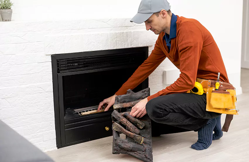 Wood Fireplace Repair in Edina, MN