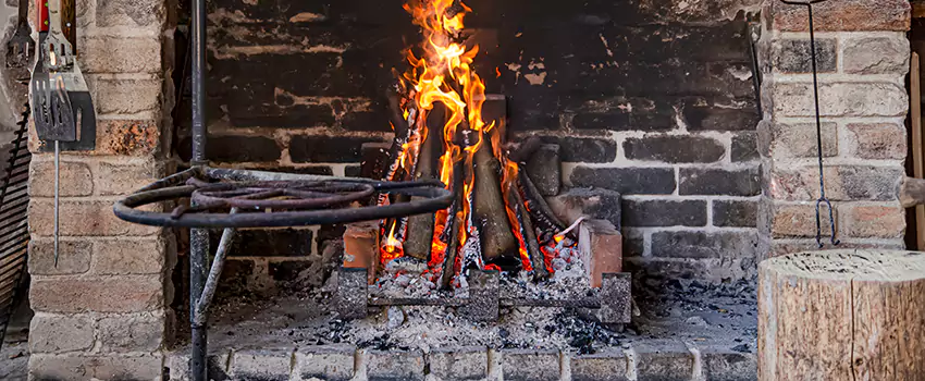 Cracked Electric Fireplace Bricks Repair Services  in Edina, MN