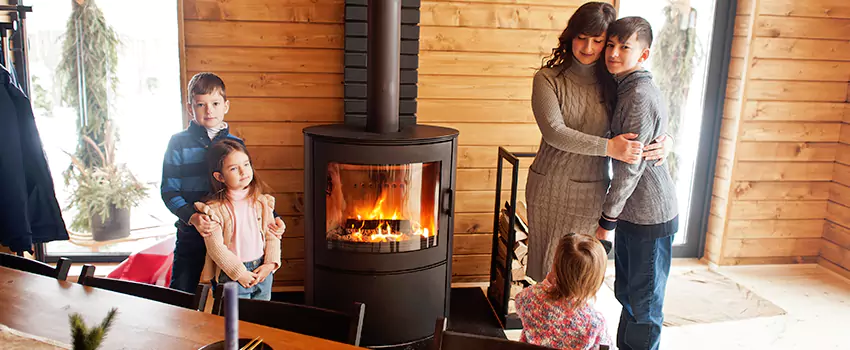 Morso Cast Iron Fireplace Insert Installation in Edina, Minnesota