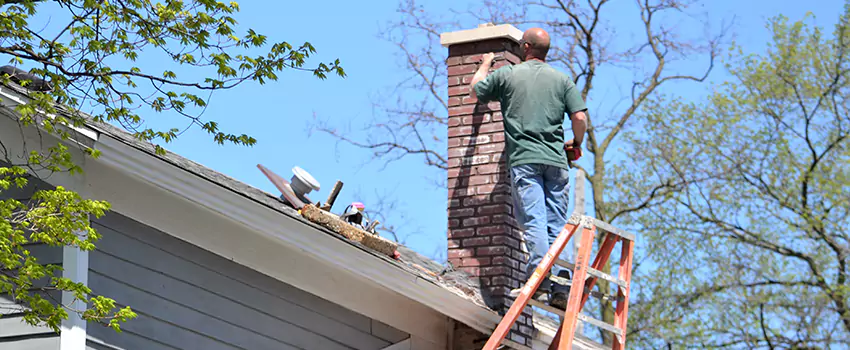 Vinyl and PVC Chimney Flashing Installation in Edina, MN
