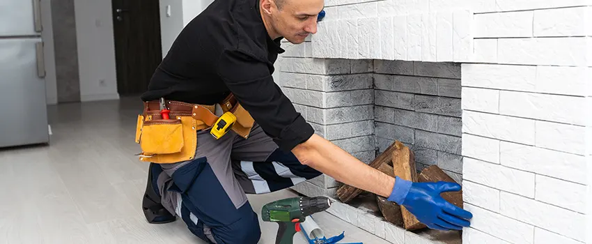 Fireplace Damaged Damper Frame Repair Services in Edina, Minnesota