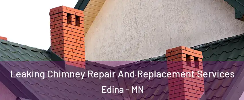  Leaking Chimney Repair And Replacement Services Edina - MN